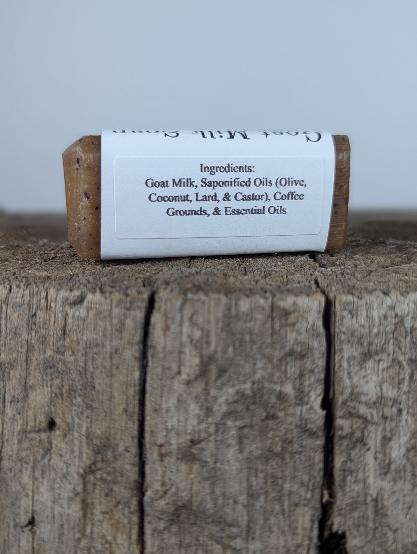 Coffee Scrub Goat Milk Soap