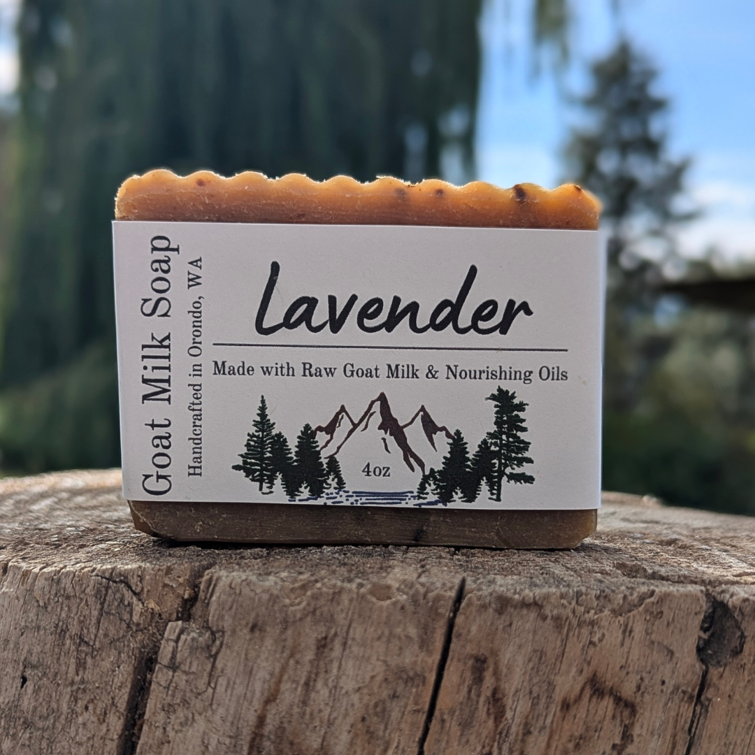 Goat Milk Soap 4-Pack - Lavender