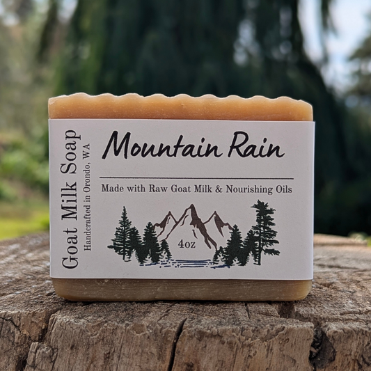 Mountain Rain Goat Milk Soap