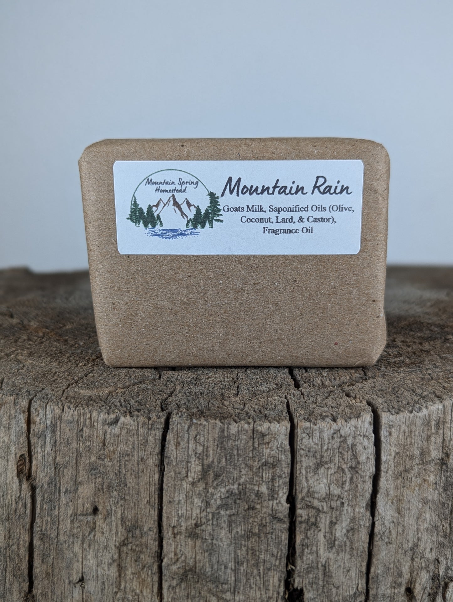 Mountain Rain Goat Milk Soap