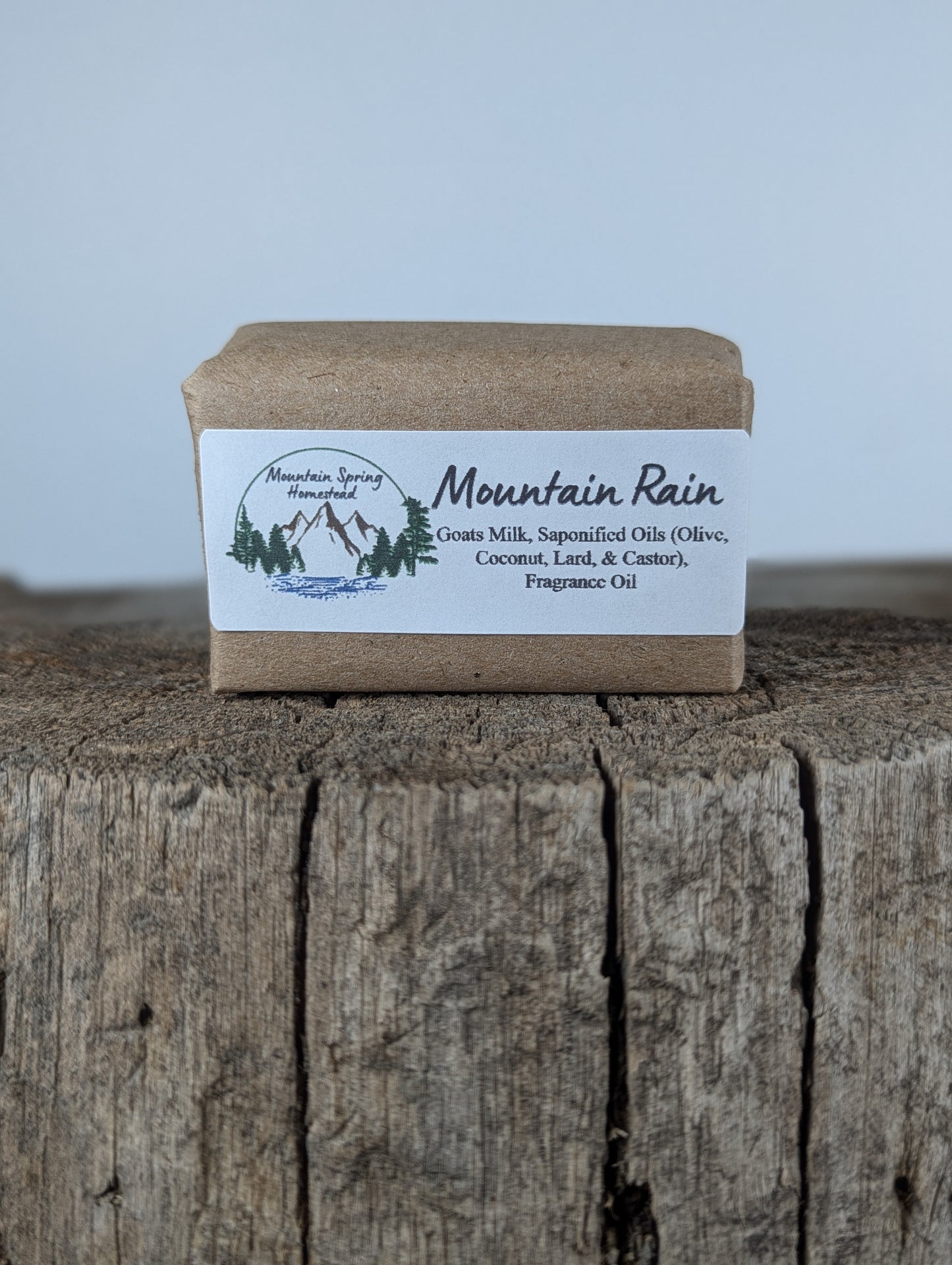 Mountain Rain Goat Milk Soap