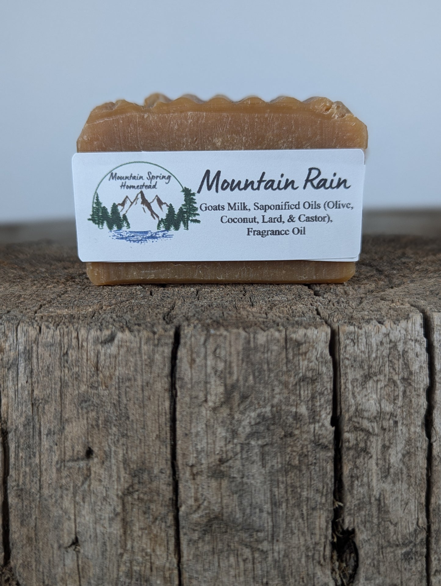 Mountain Rain Goat Milk Soap