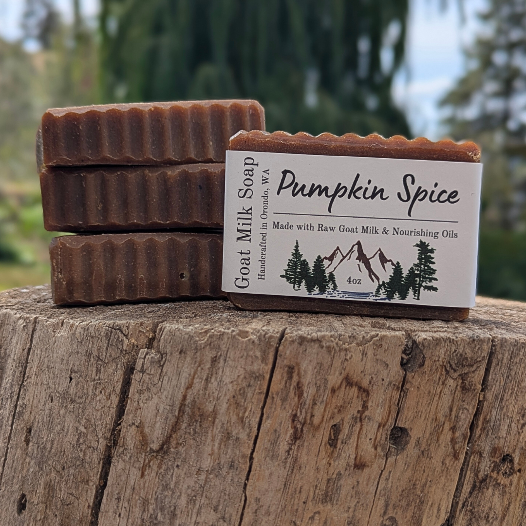 Goat Milk Soap 4-Pack - Pumpkin Spice