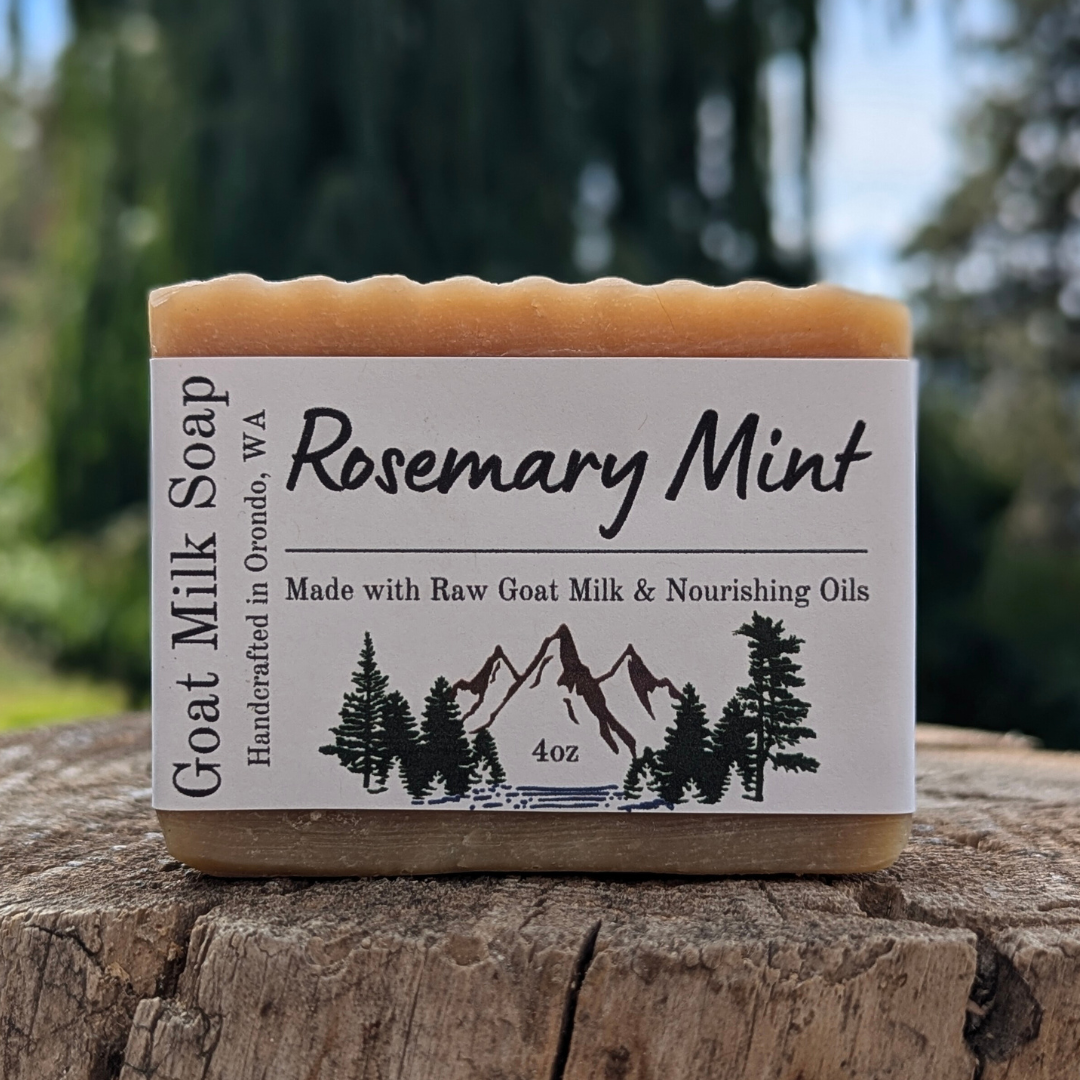 Rosemary Mint Goat Milk Bar Soap