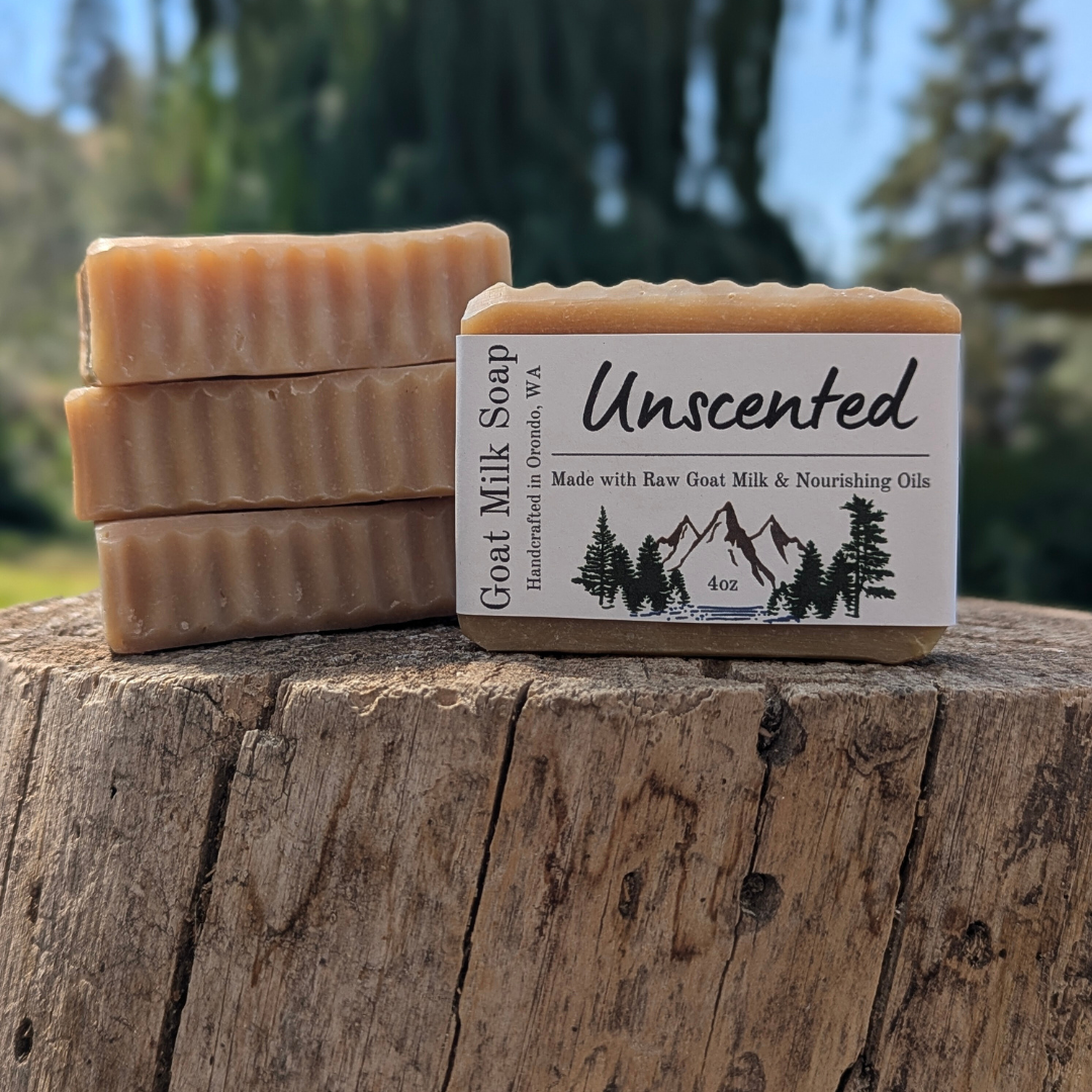 Goat Milk Soap 4-Pack - Unscented