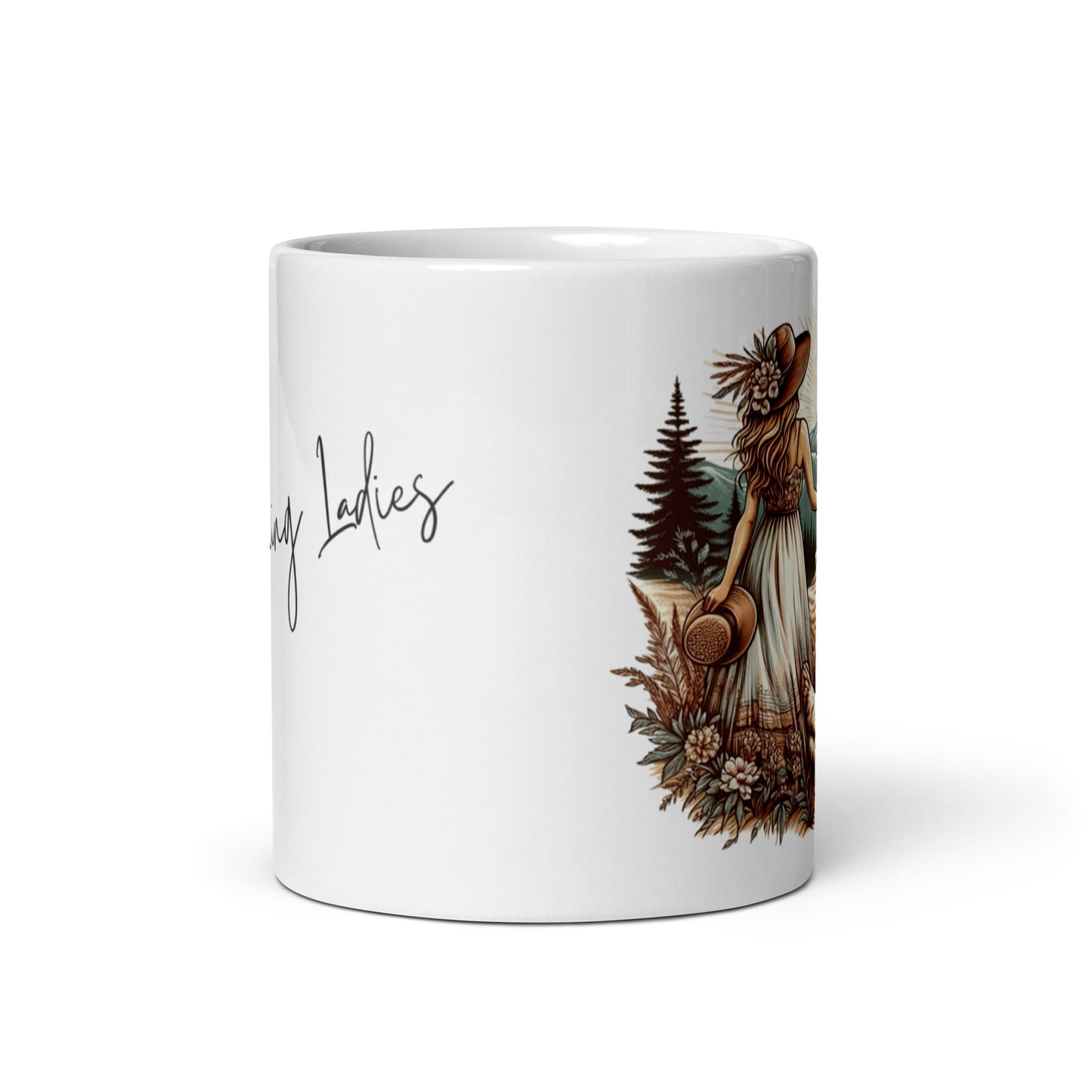Chicken Theme Coffee Cup - Good Morning Ladies Coffee Cup