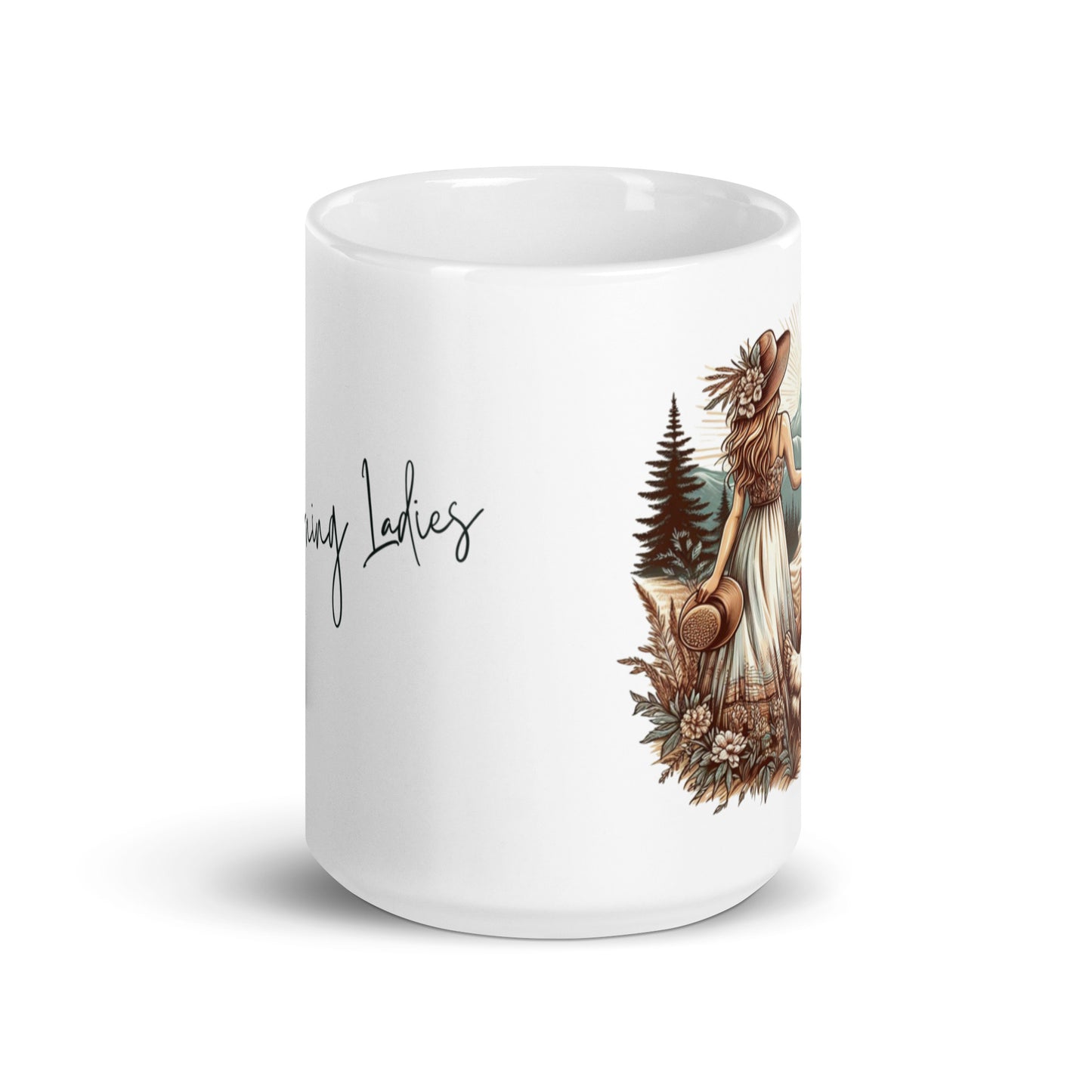 Chicken Theme Coffee Cup - Good Morning Ladies Coffee Cup