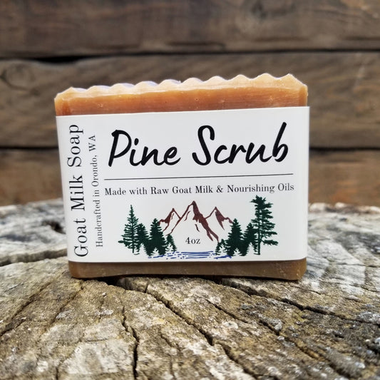 Pine Scrub Goat Milk Soap